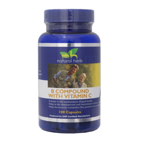 B Compound with Vitamin C, 100 Capsules Image