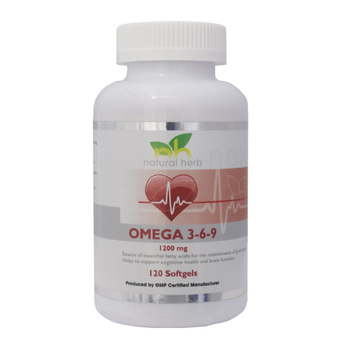 Omega 3,6,9 1200mg, 100 softgel Capsules Image